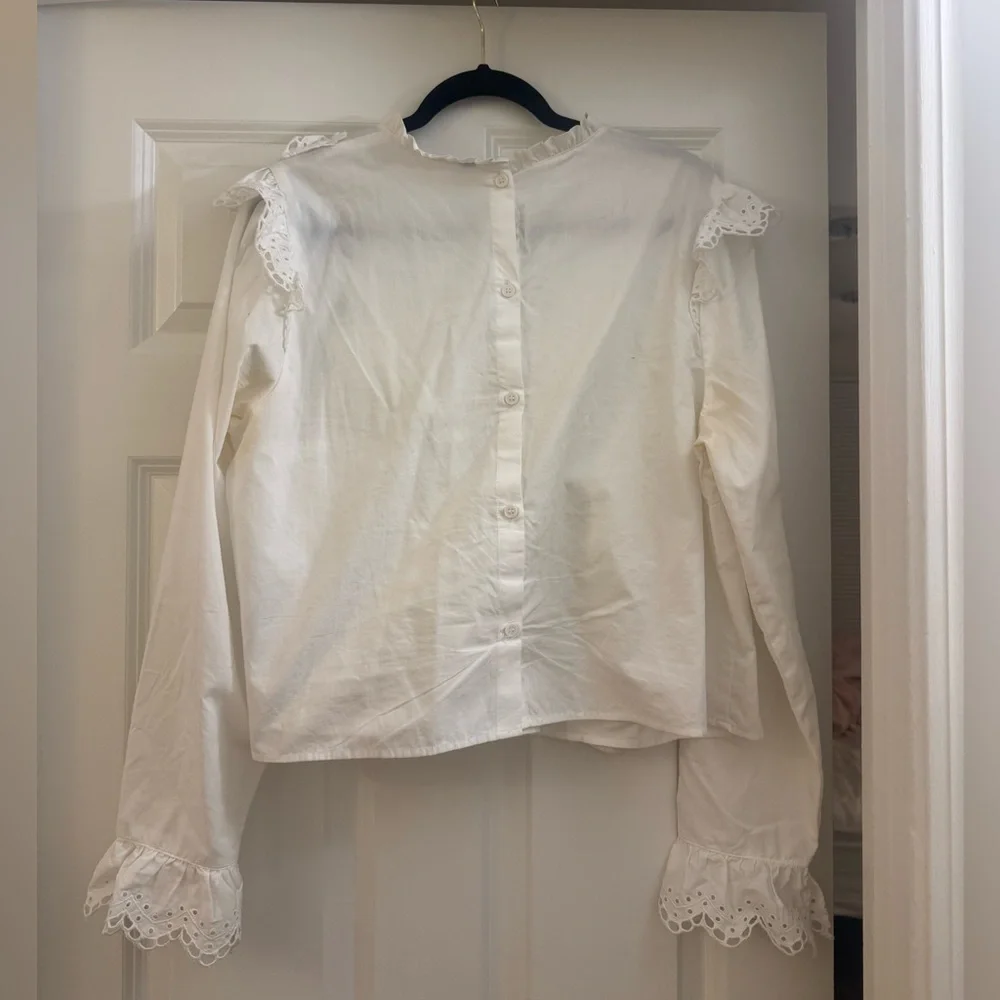 🤍H&M REVERSIBLE BLOUSE🤍